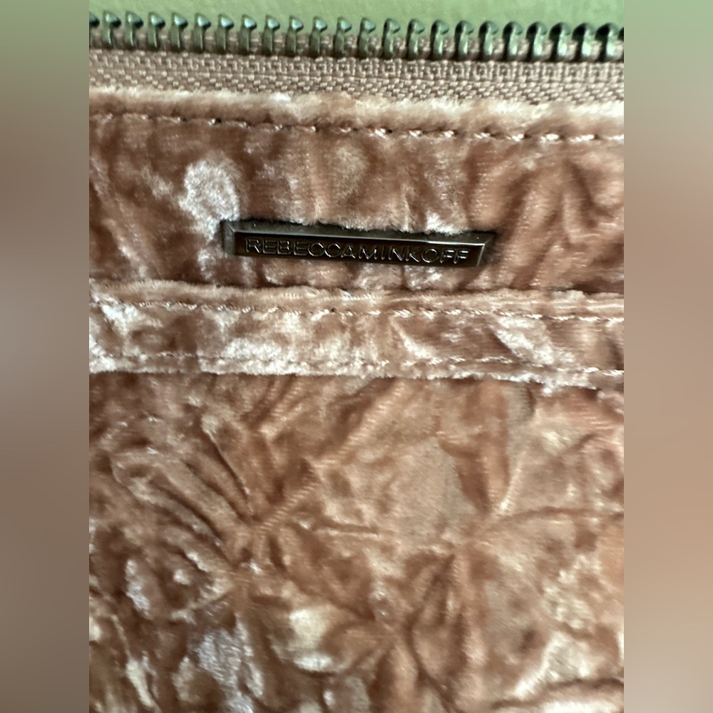 Rebecca Minkoff - Dusty Rose Velvet Purse - Picture 2 of 7